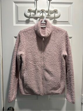 Pink Uniqlo Women's Zip-Up Fleece